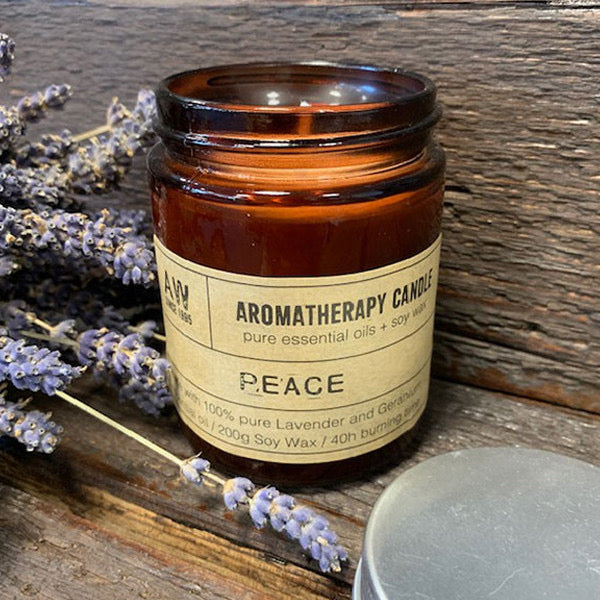 Aromatherapy Soy Wax Candles - 200g