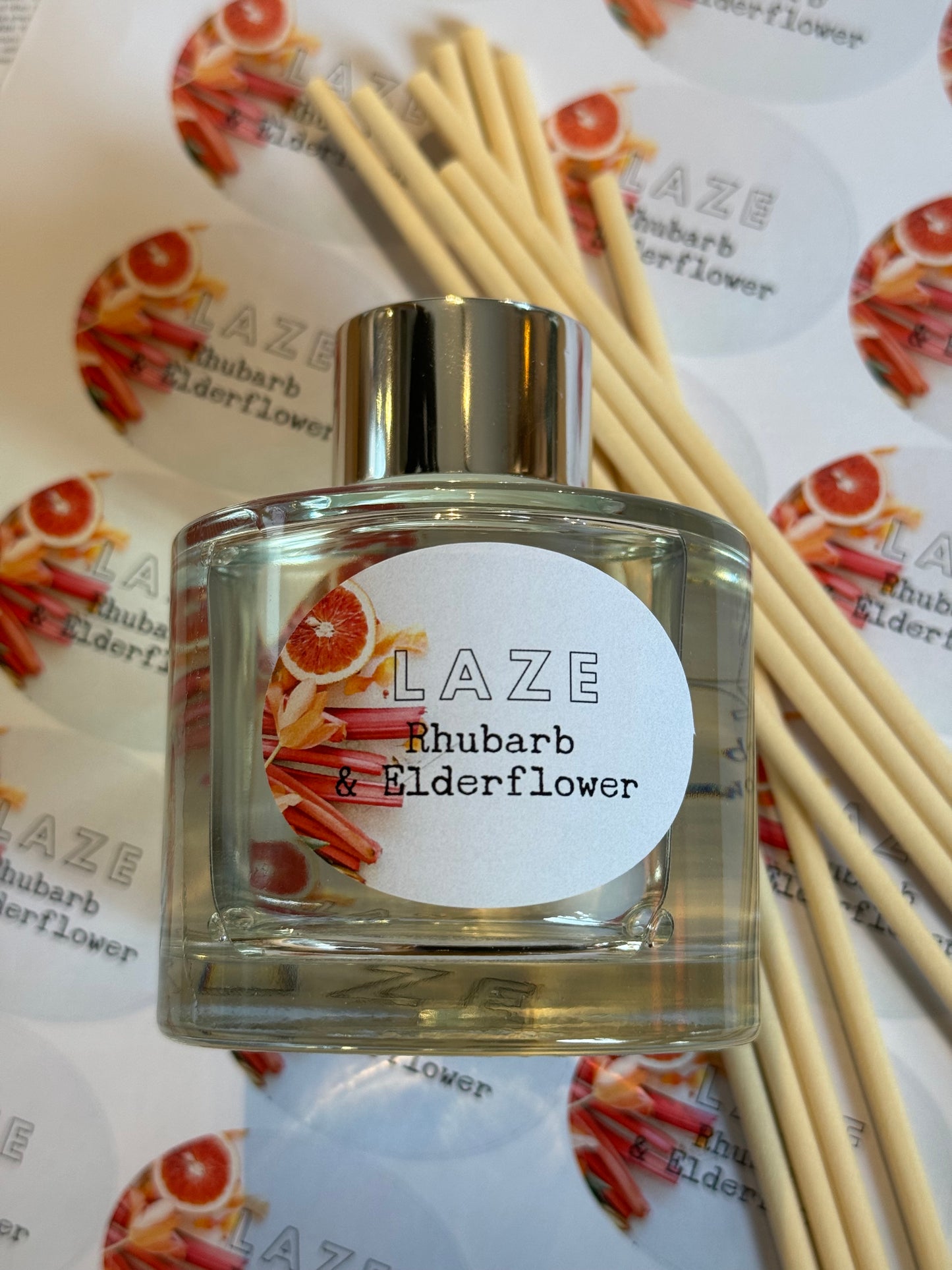 NEW Rhubarb & Elderflower Reed Diffuser