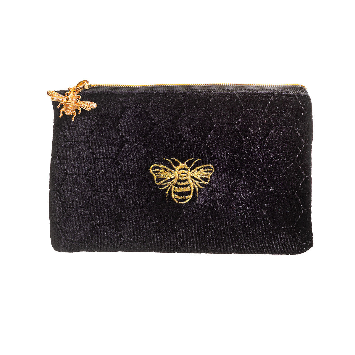 Sass and Belle Velvet Purse Bee Or Mushroom