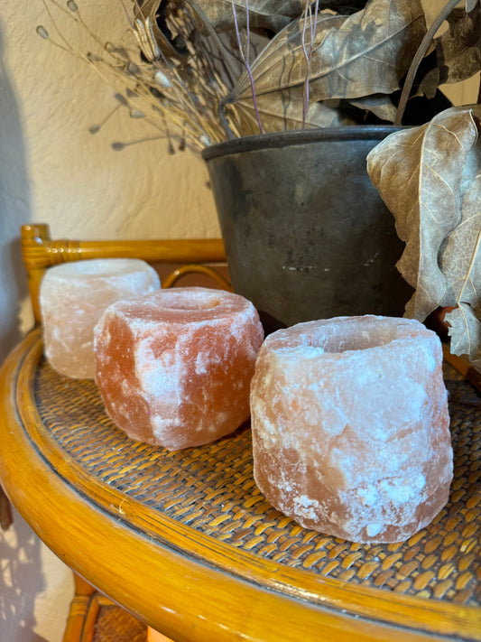 Himalayan Salt Tea Light Holder