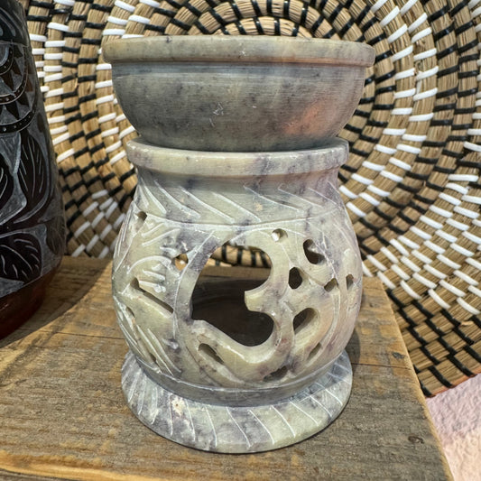 Soap Stone Oil Burner - Ohm