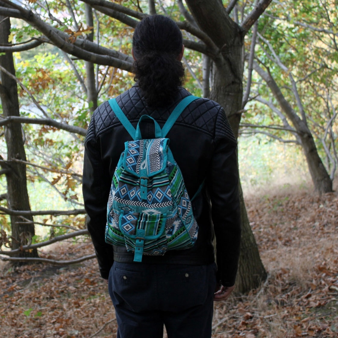 Jacquard Backpack - 3 colours