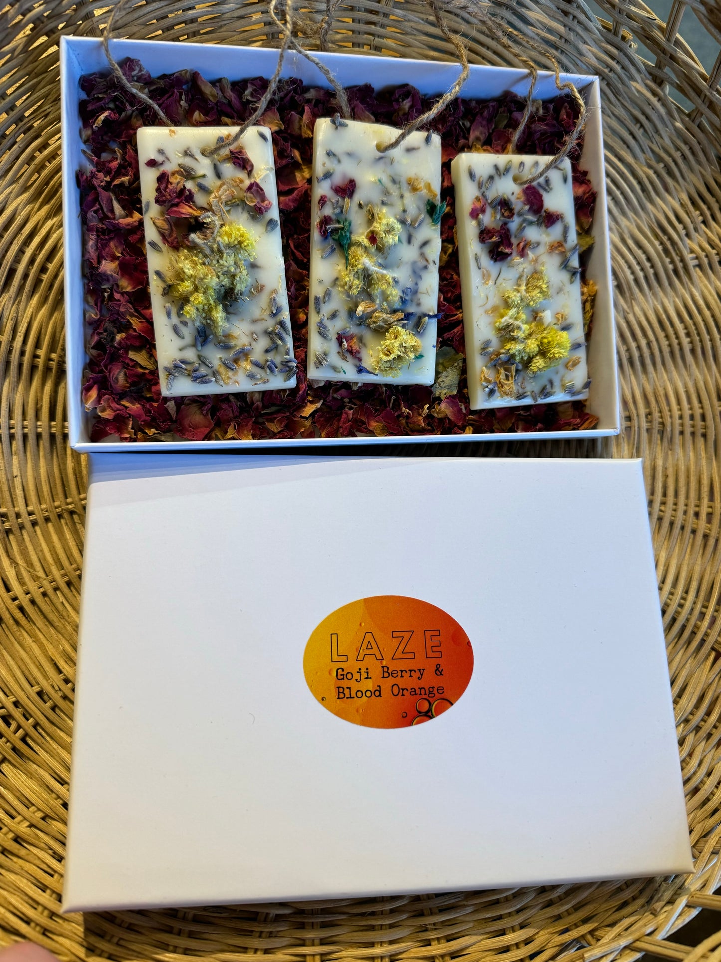 Goji Berry & Blood Orange Oil Soy Wax Air Fresheners Gift Box