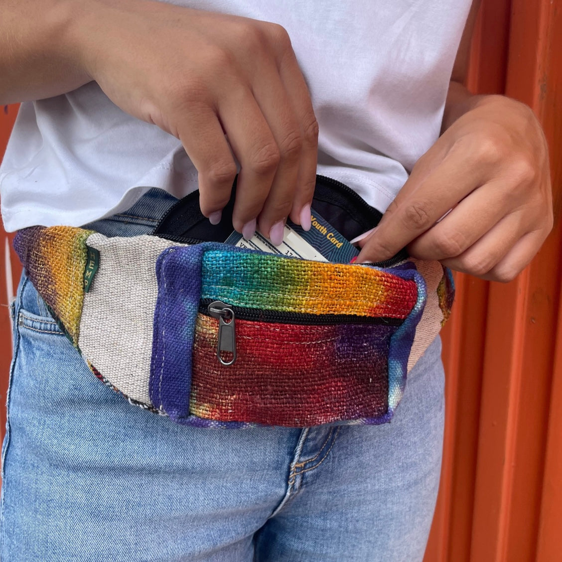 Tie-dye Hemp Bum Bag