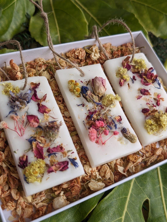 Rhubarb & Elderflower Soy Wax Air Fresheners Gift Box